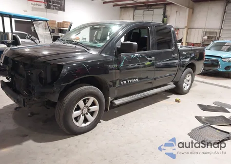 2015 Nissan Titan Sv z USA, uszkodzony, nr VIN 1N6AA0EJ6FN503883